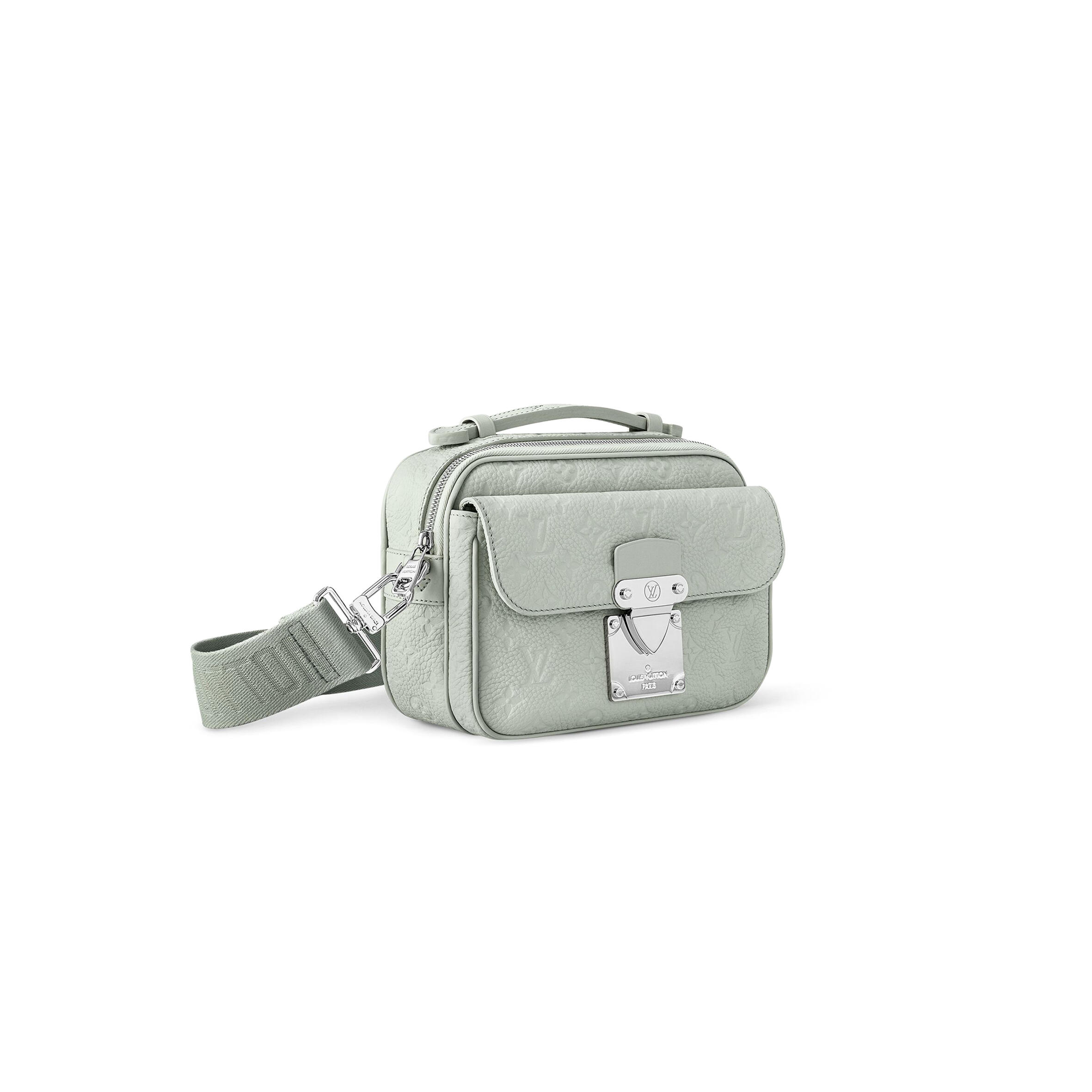 LOUIS VUITTON S LOCK SHOULDER BAG M23152 (22*18*8cm)
